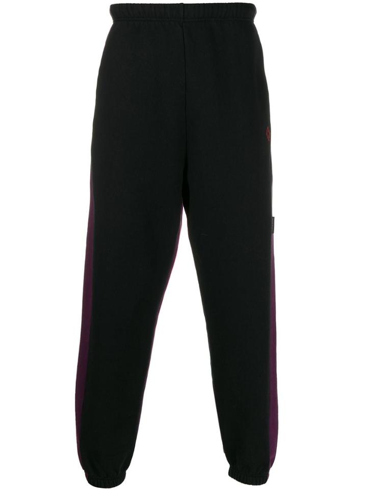 Marcelo Burlon County Of Milan Dual-colour Track Pants - Black