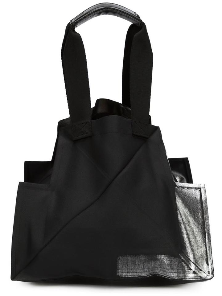 Issey Miyake Small Structured Tote, Women's, Black