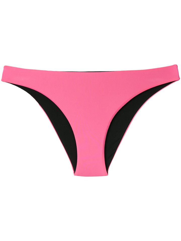 Fisico Brief Bikini Bottoms - Pink & Purple