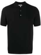 Canali Classic Polo Shirt - Black