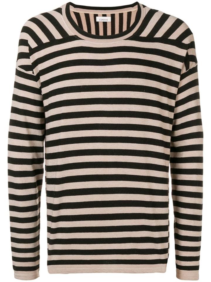 Laneus Striped Jersey - Black