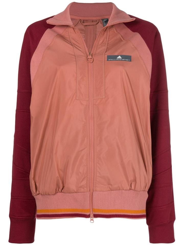 Adidas By Stella Mccartney Contrast Sleeved Jacket - Pink