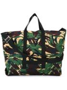 Off-white Camouflage Print Tote, Women's, Green
