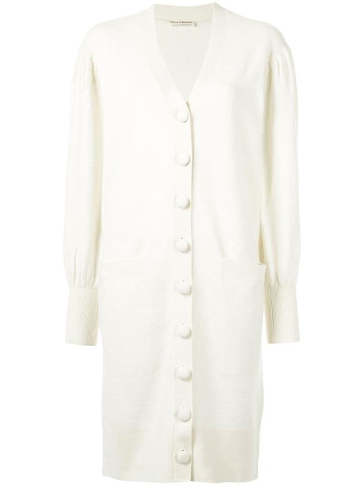 Ulla Johnson Magnolia Mid-length Cardigan - White