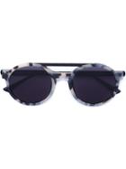 Thierry Lasry Dr. Woo X Thierry Lasry Round Frame Sunglasses, Women's, Black, Acetate/plastic