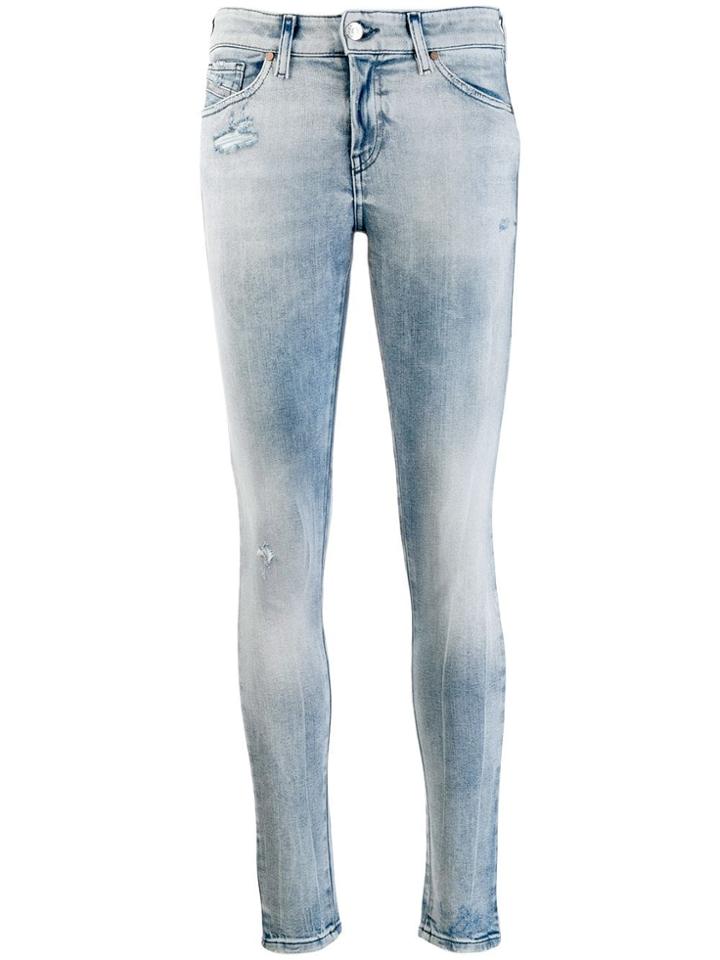 Diesel Slandy Super Skinny Jeans - Blue