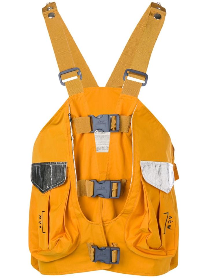 A-cold-wall* Vest Backpack - Yellow