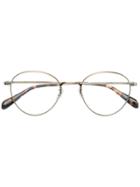 Oliver Peoples Watts Glasses - Metallic
