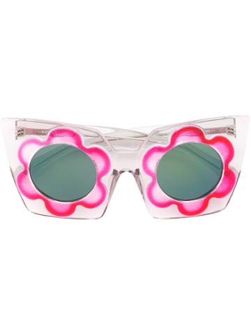 Linda Farrow Gallery Markus Lupfer Sunglasses - White