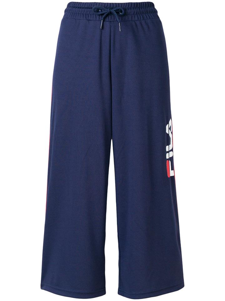 Fila Wide-legged Lounge Trousers - Blue