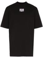 Boramy Viguier Chest Graphic Cotton T-shirt - Black