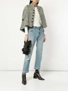 Junya Watanabe Comme Des Garçons Vintage Belted Poncho Jacket - Grey