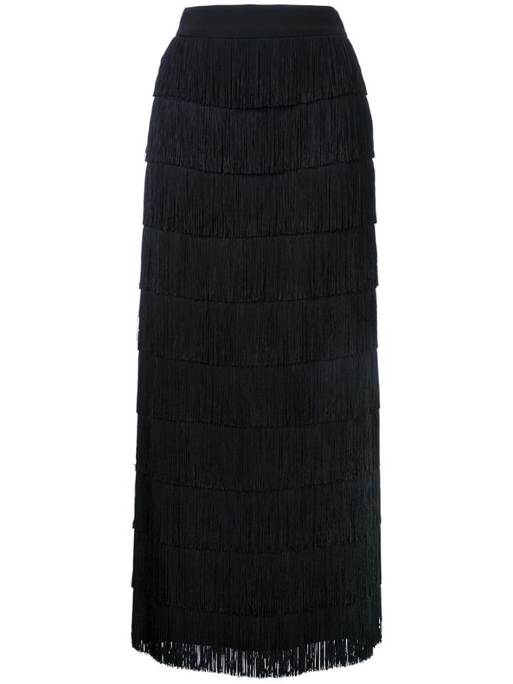Stella Mccartney Annika Skirt, Women's, Size: 38, Black, Silk