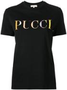 Emilio Pucci Logo Print T-shirt - Black