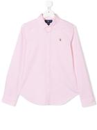 Ralph Lauren Kids Teen Long-sleeve Shirt - Pink & Purple