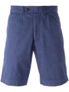 Officine Generale - Chino Shorts - Men - Cotton - 30, Blue, Cotton