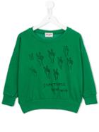 Bobo Choses - Podium Sweatshirt - Kids - Organic Cotton/polyester/spandex/elastane - 11 Yrs, Green