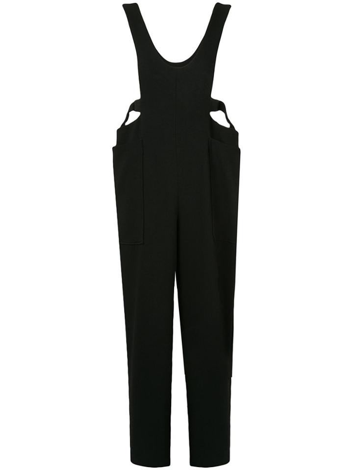 Muller Of Yoshiokubo Flared Style Jumpsuit - Black