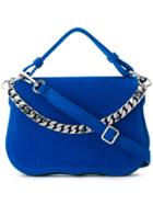 Calvin Klein 205w39nyc Chain Trim Shoulder Bag - Blue