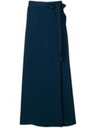 P.a.r.o.s.h. Long Casual Skirt - Blue