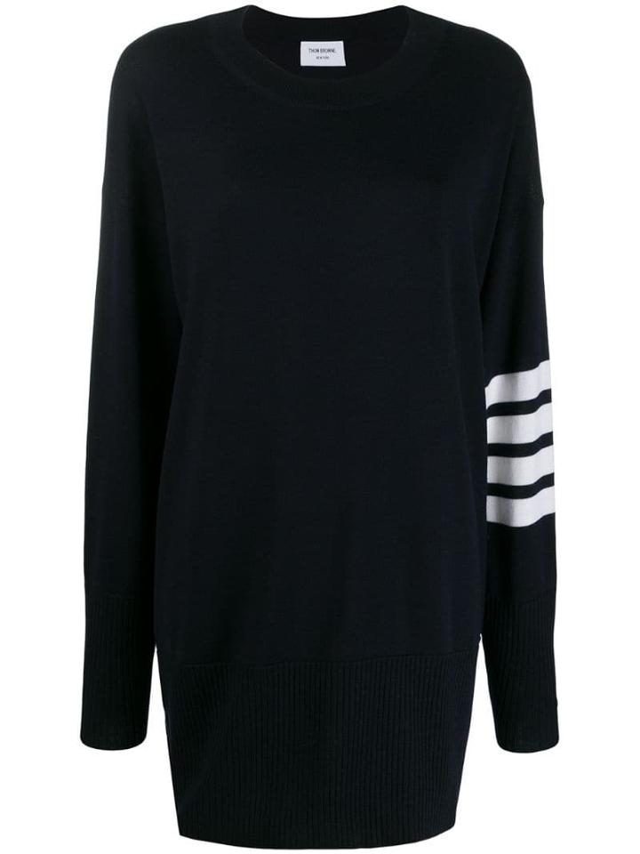 Thom Browne Long Jumper - Blue