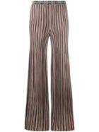 Missoni Striped Palazzo Pants - Black