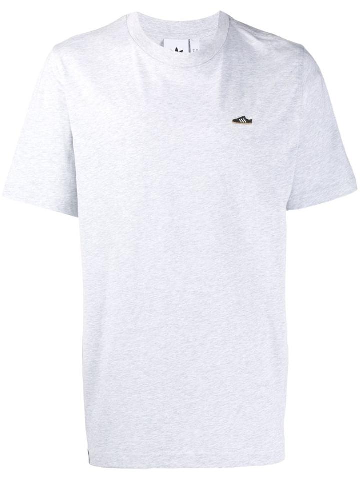Adidas Mini Embroidery T-shirt - Grey