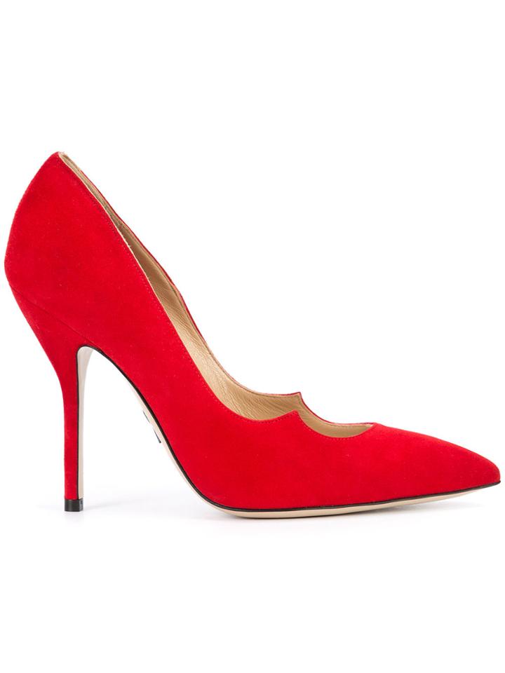 Paul Andrew Zenadia Pumps - Red