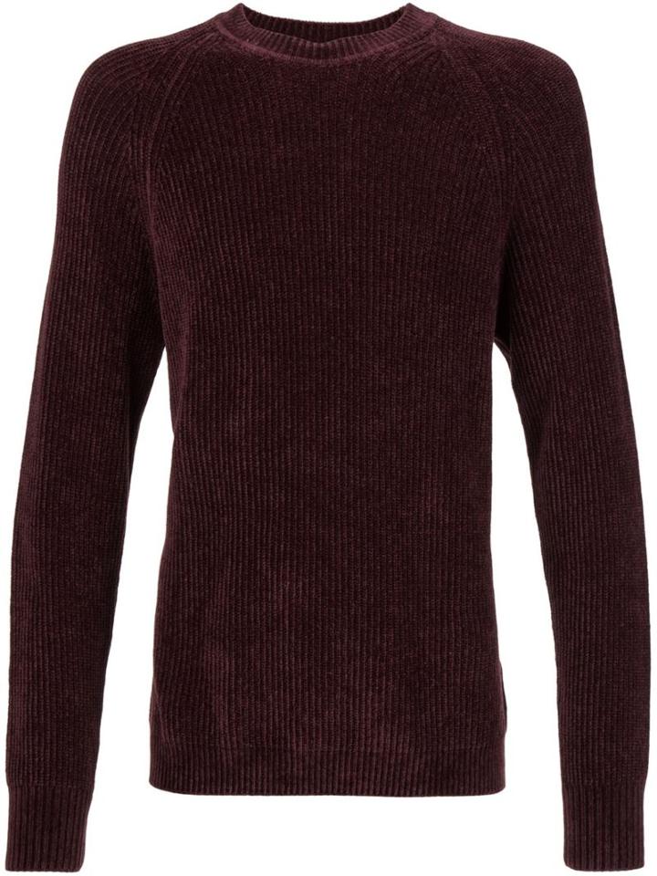 Maison Margiela Ribbed Long Sleeve Sweater