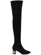 Moschino Over-the-knee Boots - Black