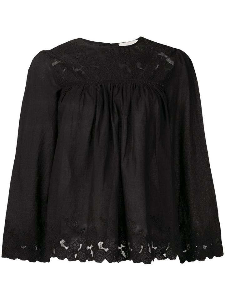 Vanessa Bruno Embroidered Details Jumper - Black