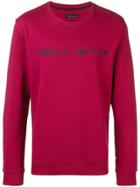 Frankie Morello Logo Sweatshirt - Red