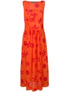 Molly Goddard Corrin Dress - Yellow & Orange