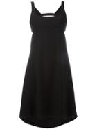 T By Alexander Wang - Square Neck Dress - Women - Polyester - 4, Women's, Black, Polyester