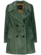 Paltò Double Breasted Short Coat - Green