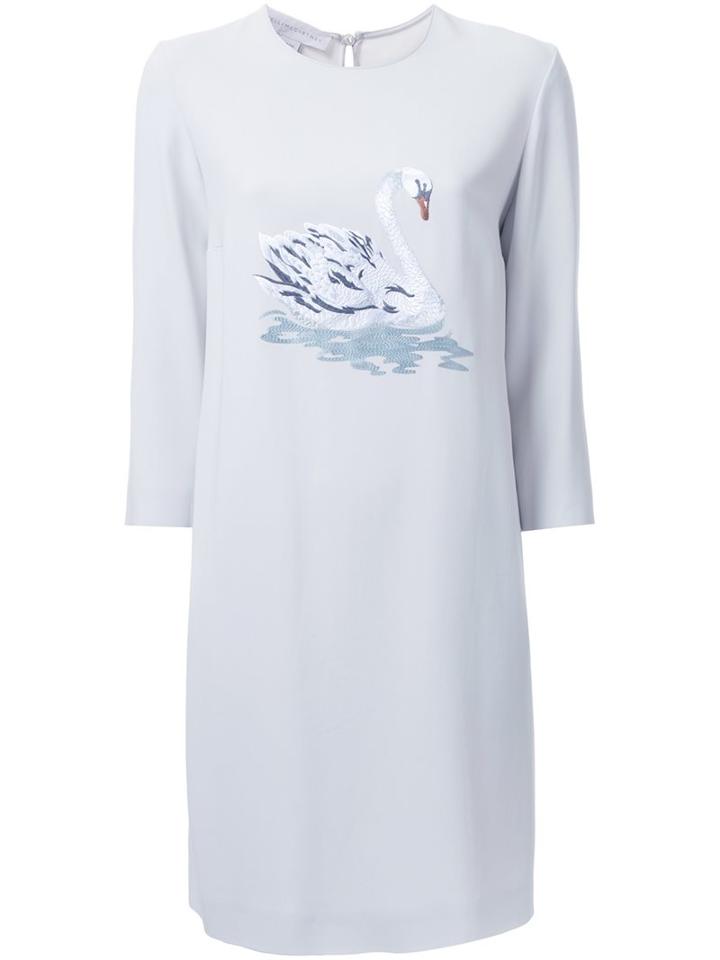 Stella Mccartney Swan Print Dress