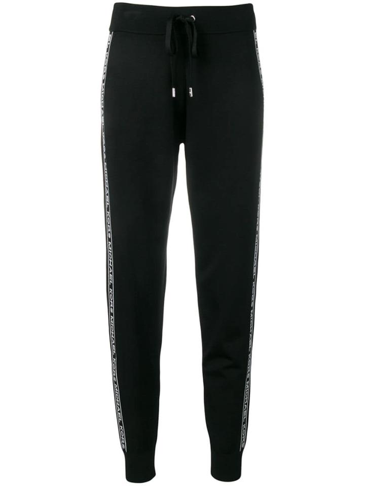 Michael Michael Kors Logo Tape Joggers - Black