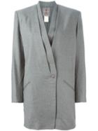 Issey Miyake Pre-owned Draped Blazer - Grey