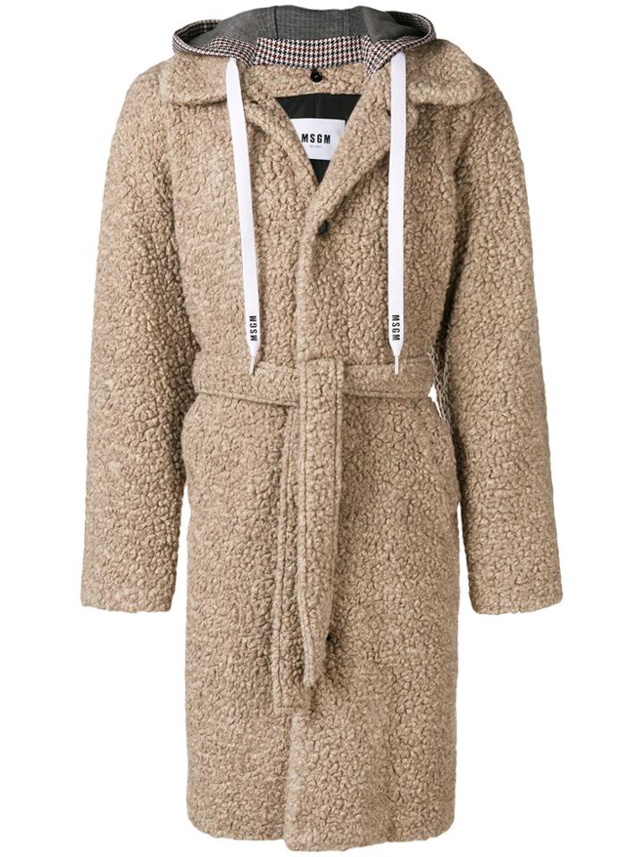 Msgm Fitted Waist Coat - Nude & Neutrals