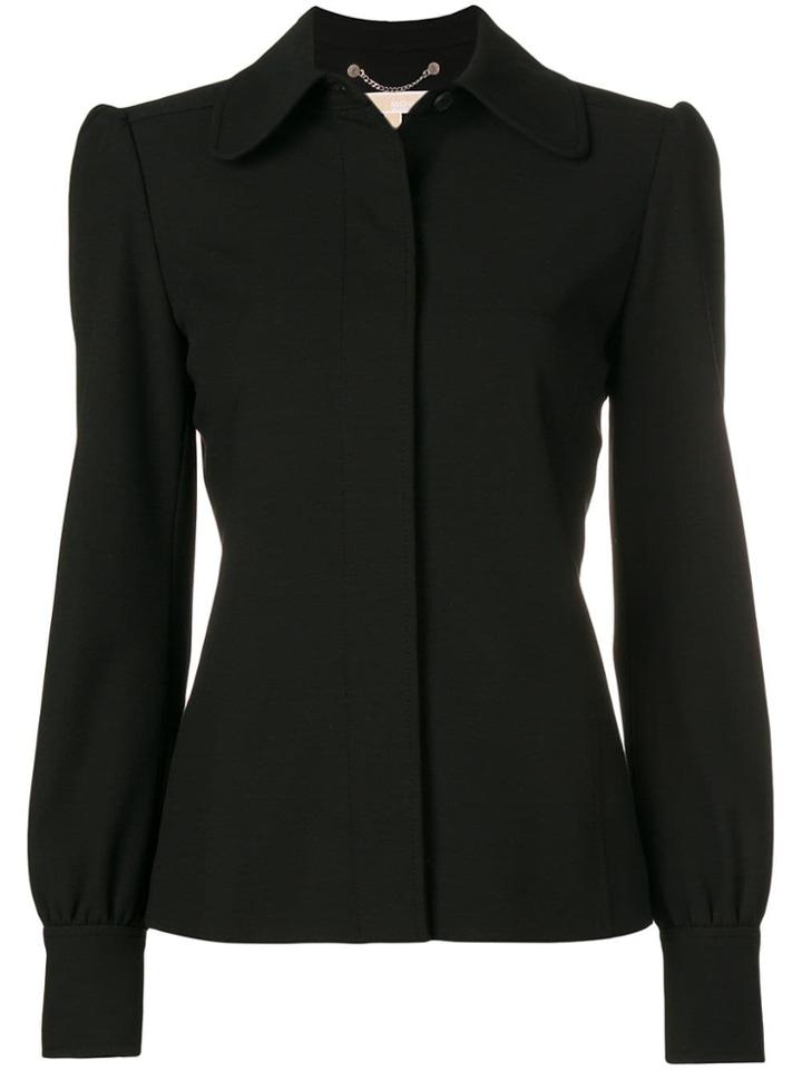 Michael Michael Kors Fitted Blazer - Black