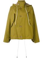 Marni Oversized Hooded Jacket - Green