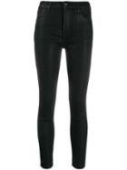 J Brand Alana High-rise Skinny Jeans - Black