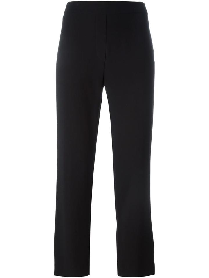 The Row Cropped Trousers, Women's, Size: 2, Black, Spandex/elastane/viscose