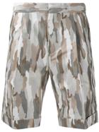 Cerruti 1881 Camouflage Print Shorts - Multicolour