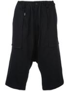 Y-3 Loose Fitting Bermudas - Black