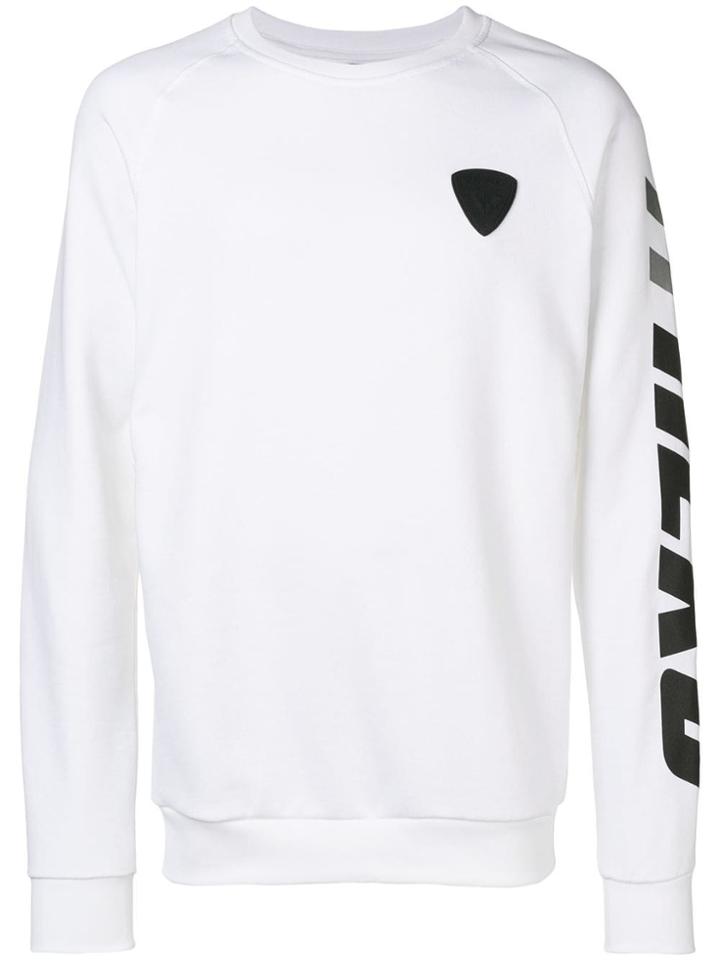 Rossignol 'hero' Print Sweatshirt - White
