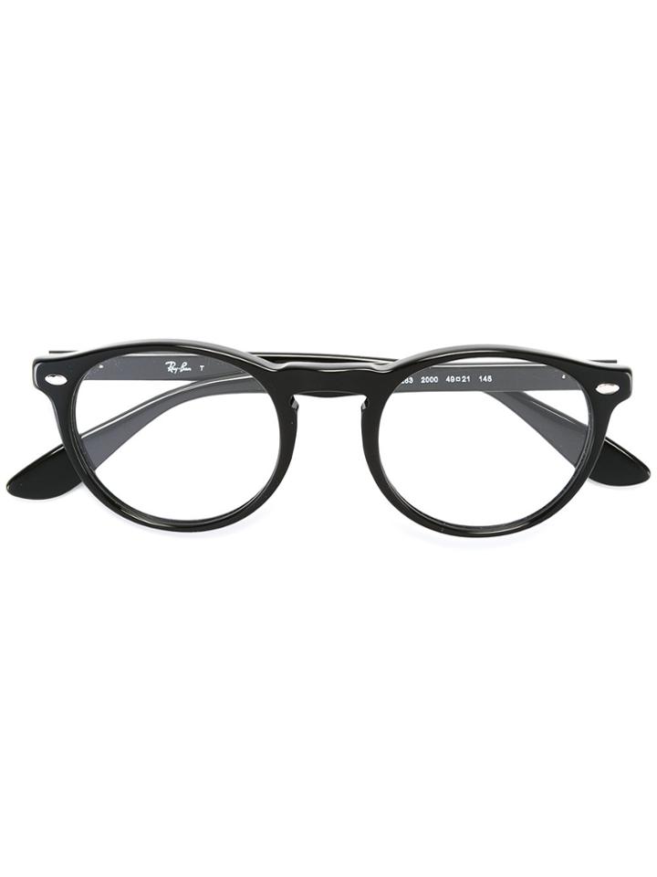 Ray-ban Round Shaped Glasses - Black