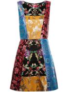 Alice+olivia Patchwork Sleeveless Dress - Multicolour