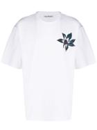 Acne Studios Flower Print T-shirt - White