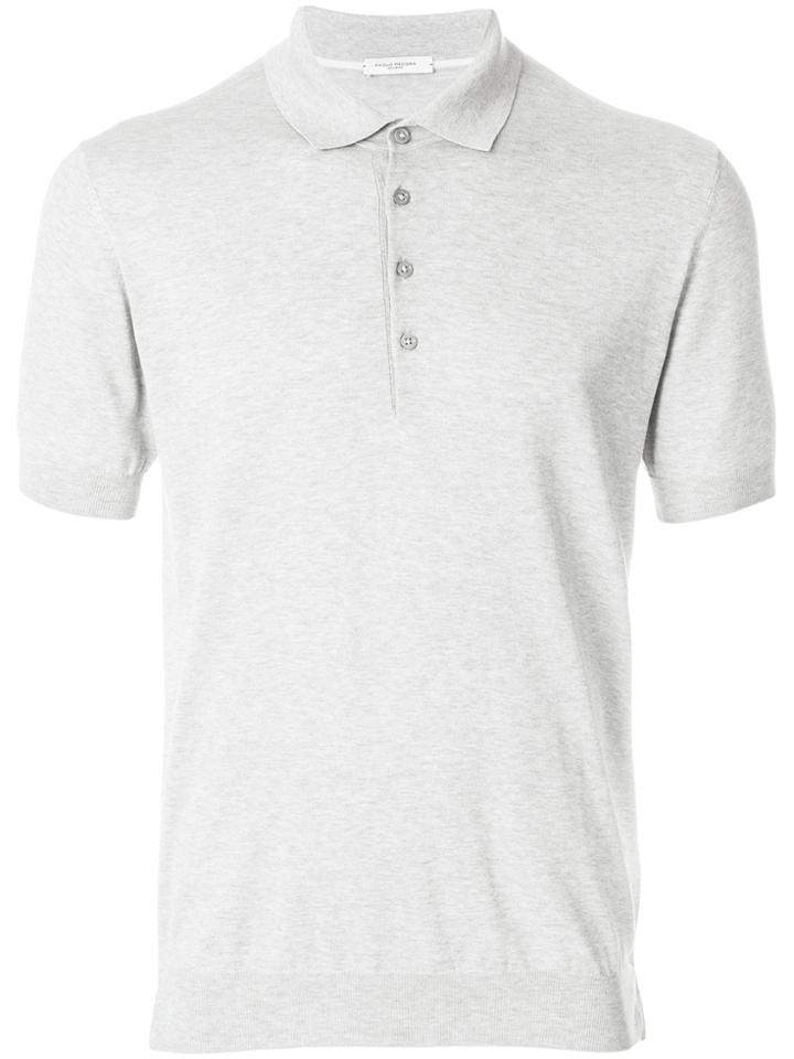 Paolo Pecora Classic Polo Shirt - Grey